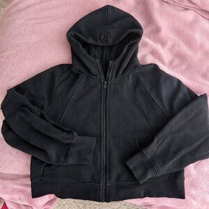 Black Zip-Up Hoodie